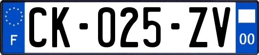 CK-025-ZV