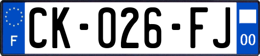 CK-026-FJ