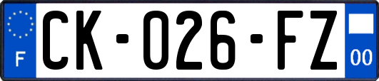 CK-026-FZ