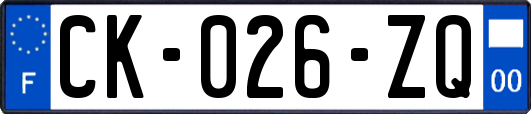 CK-026-ZQ