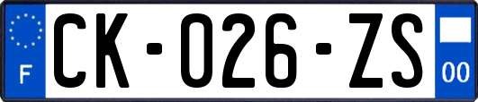 CK-026-ZS