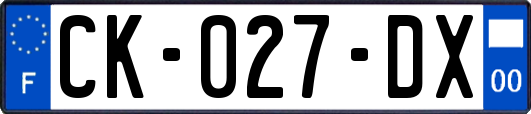 CK-027-DX
