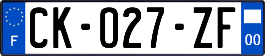 CK-027-ZF