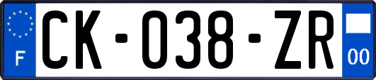 CK-038-ZR