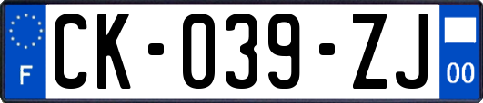 CK-039-ZJ