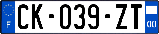 CK-039-ZT