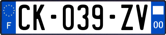 CK-039-ZV