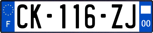 CK-116-ZJ