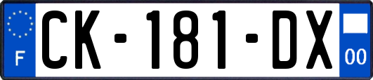 CK-181-DX