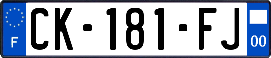 CK-181-FJ