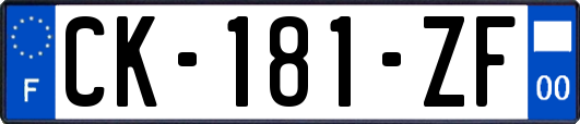 CK-181-ZF