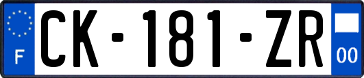 CK-181-ZR