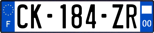 CK-184-ZR