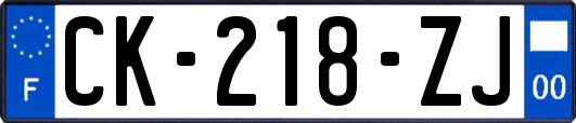 CK-218-ZJ