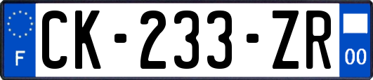 CK-233-ZR