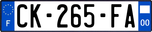 CK-265-FA
