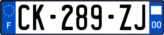 CK-289-ZJ