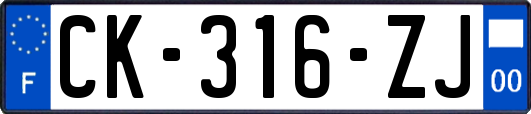 CK-316-ZJ