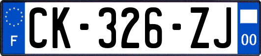 CK-326-ZJ