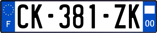 CK-381-ZK