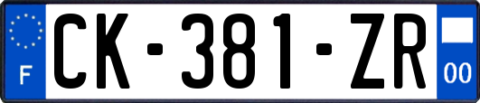 CK-381-ZR