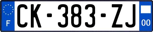 CK-383-ZJ