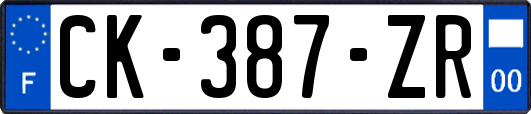 CK-387-ZR