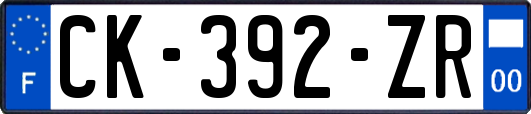 CK-392-ZR