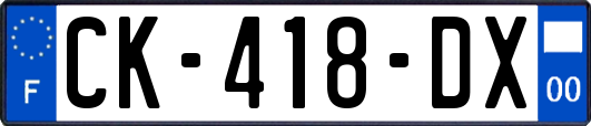 CK-418-DX