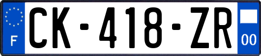 CK-418-ZR