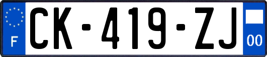 CK-419-ZJ