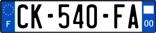 CK-540-FA