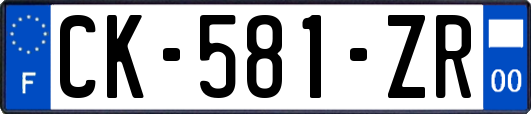 CK-581-ZR