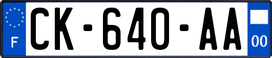 CK-640-AA