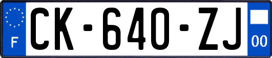 CK-640-ZJ