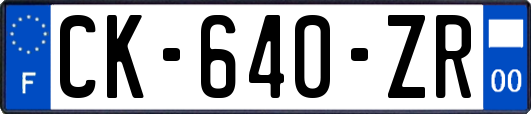 CK-640-ZR