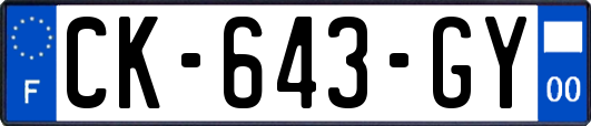 CK-643-GY
