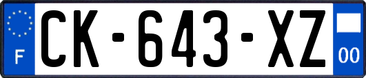 CK-643-XZ