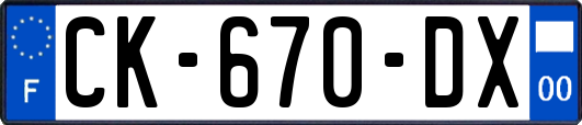 CK-670-DX