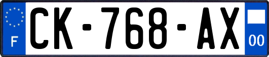 CK-768-AX