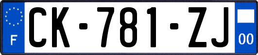 CK-781-ZJ