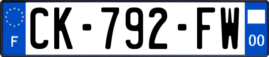 CK-792-FW