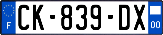 CK-839-DX