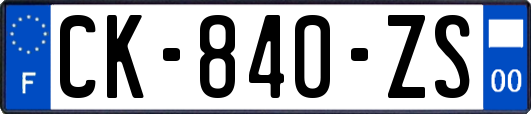 CK-840-ZS