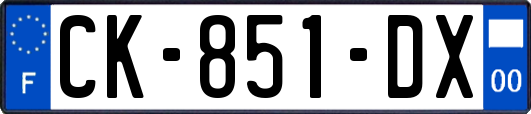 CK-851-DX