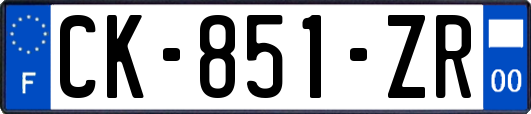 CK-851-ZR