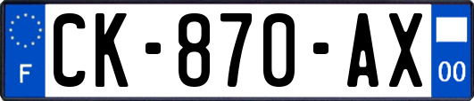 CK-870-AX