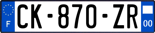 CK-870-ZR