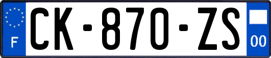 CK-870-ZS