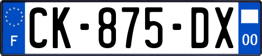 CK-875-DX